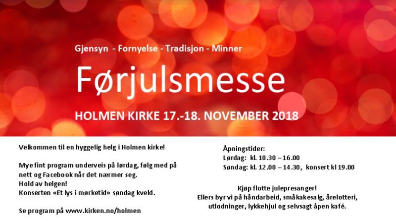 Førjulsmessen ble en fantastisk helg og et fantastisk brutto resultat på kr. 297.000!