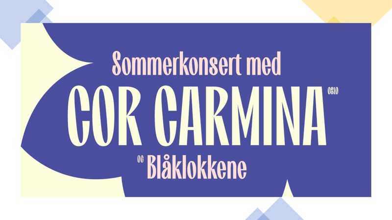 Kor- og håndklokkekonsert fredag 14. juni