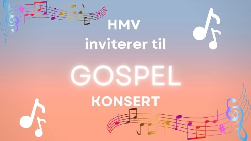 Velkommen til gospelkonsert!