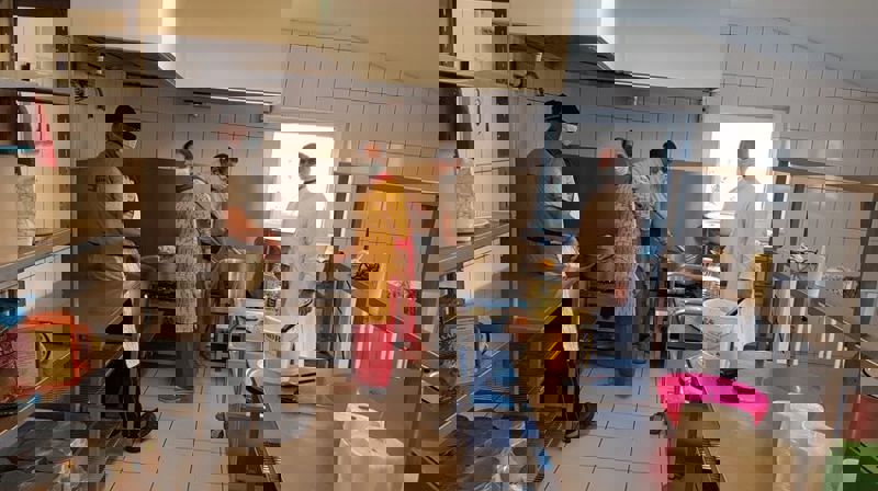 Varmestua. Kirkens feltarbeid i Asker