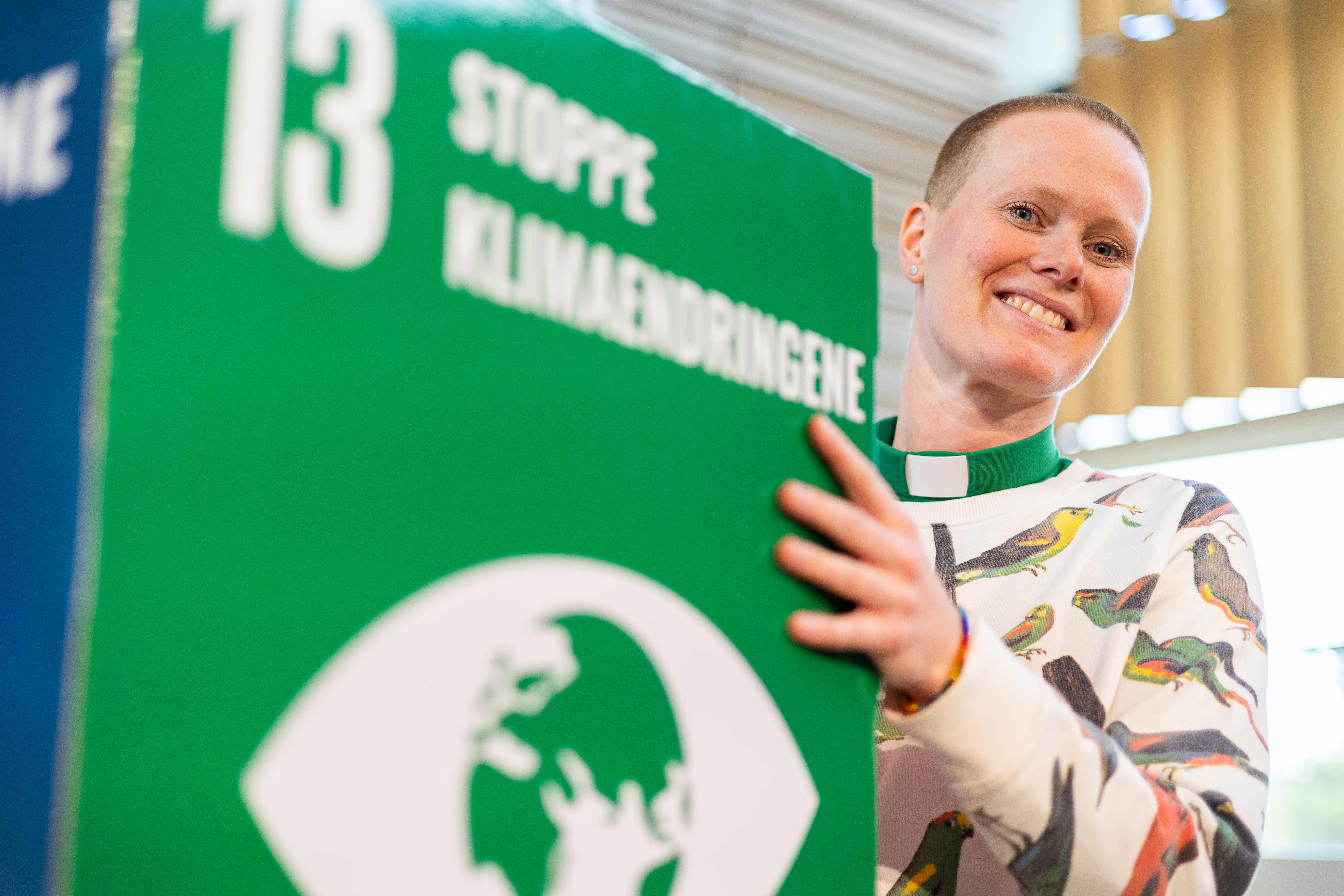 Den norske kirke har sluttet seg til stormarkeringen "Stå opp", en nasjonal mobilisering som krever handling for klima og natur. Foto: Den norske kirke