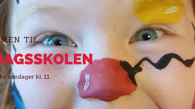 VELKOMMEN TIL SØNDAGSSKOLE