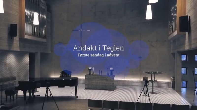 Digitale gudstjenester på søndagene i advent