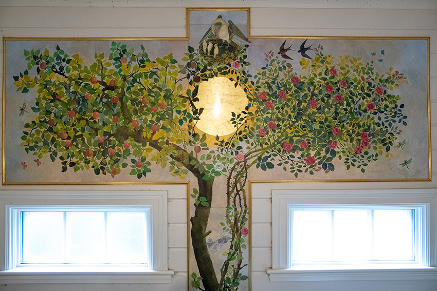 Livets tre (utsnitt), av Simonetta Saenger. Foto: Pål A. Berg