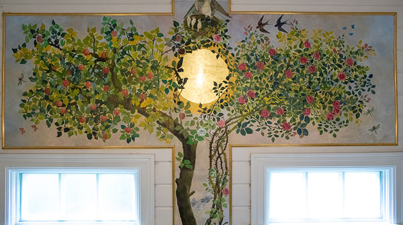 Livets tre (utsnitt), av Simonetta Saenger. Foto: Pål A. Berg