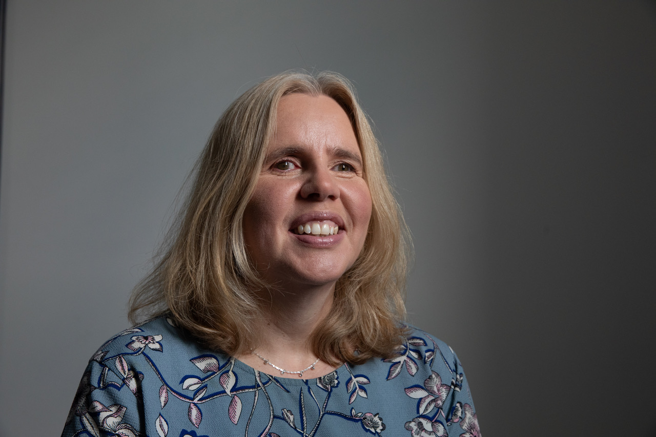 Heidi Halvorsen er klar med forestillingen "Med mine øyne" i kulturkapellet 2. juni. Foto: Pål A. Berg