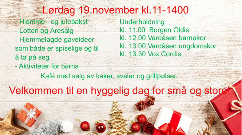 Menighetens julemarked