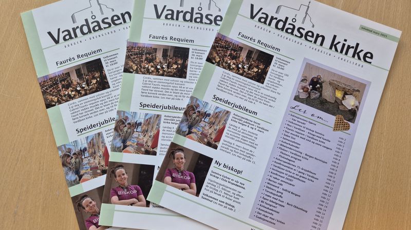 Her er vårens menighetsblad