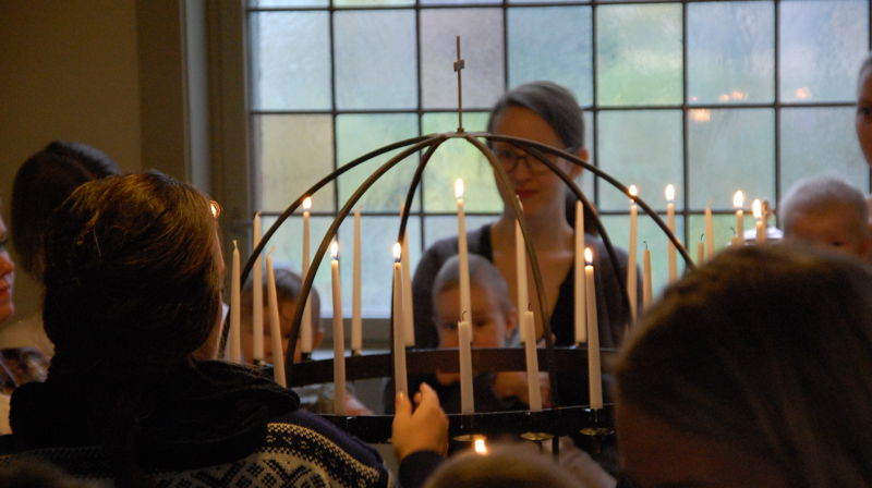 Fra babysang i kirken