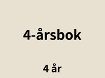 4-årsbok 4 år