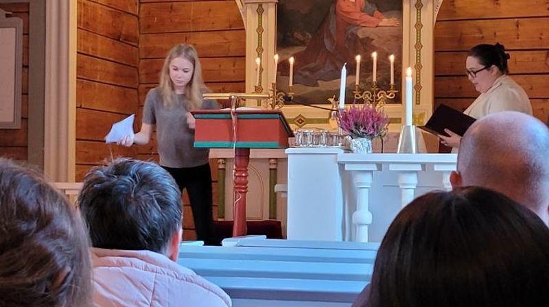 Gudsteneste i Bakka kyrkje