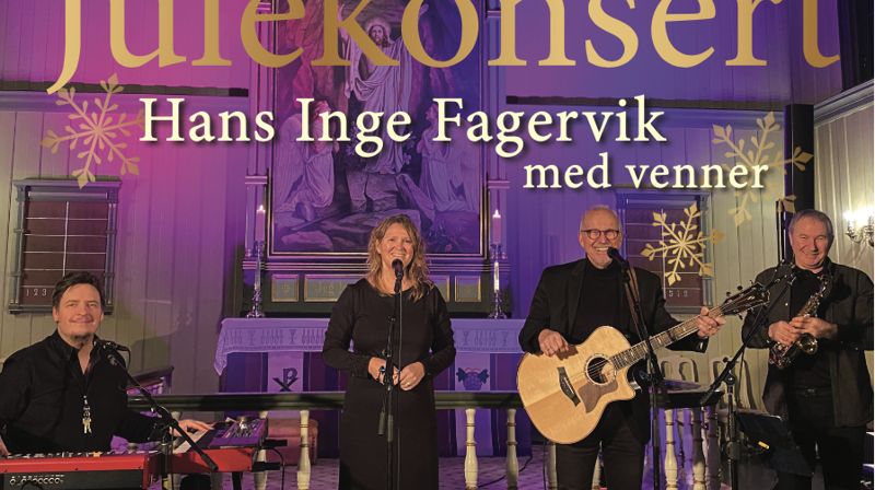 Julekonsert Hans Inge Fagervik med vener