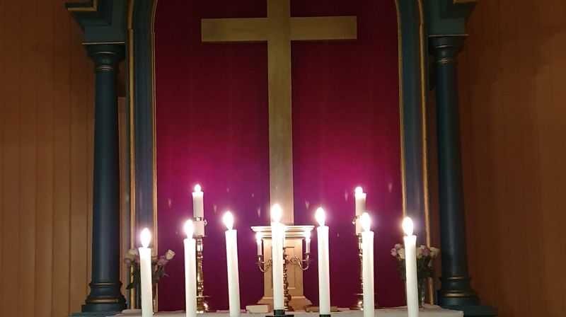 Lysmesse med konfirmantene