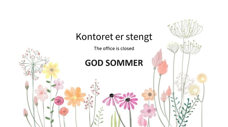 Kirkekontoret holdes sommerstengt uke 28, 29 og 30
