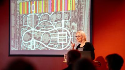 Førsteamanuensis Rannveig Søndergaard Holm ved Institutt for landskapsarkitektur i Ås viste til flere spennende minnelunder i Sveits og Nederland.