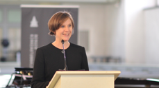 Statsråd Kjersti Toppe deltok på Nykirkenseminaret 23. september, og snakket bl.a. om sitt forhold til kirken og om kirkebyggenes plass i samfunnet.