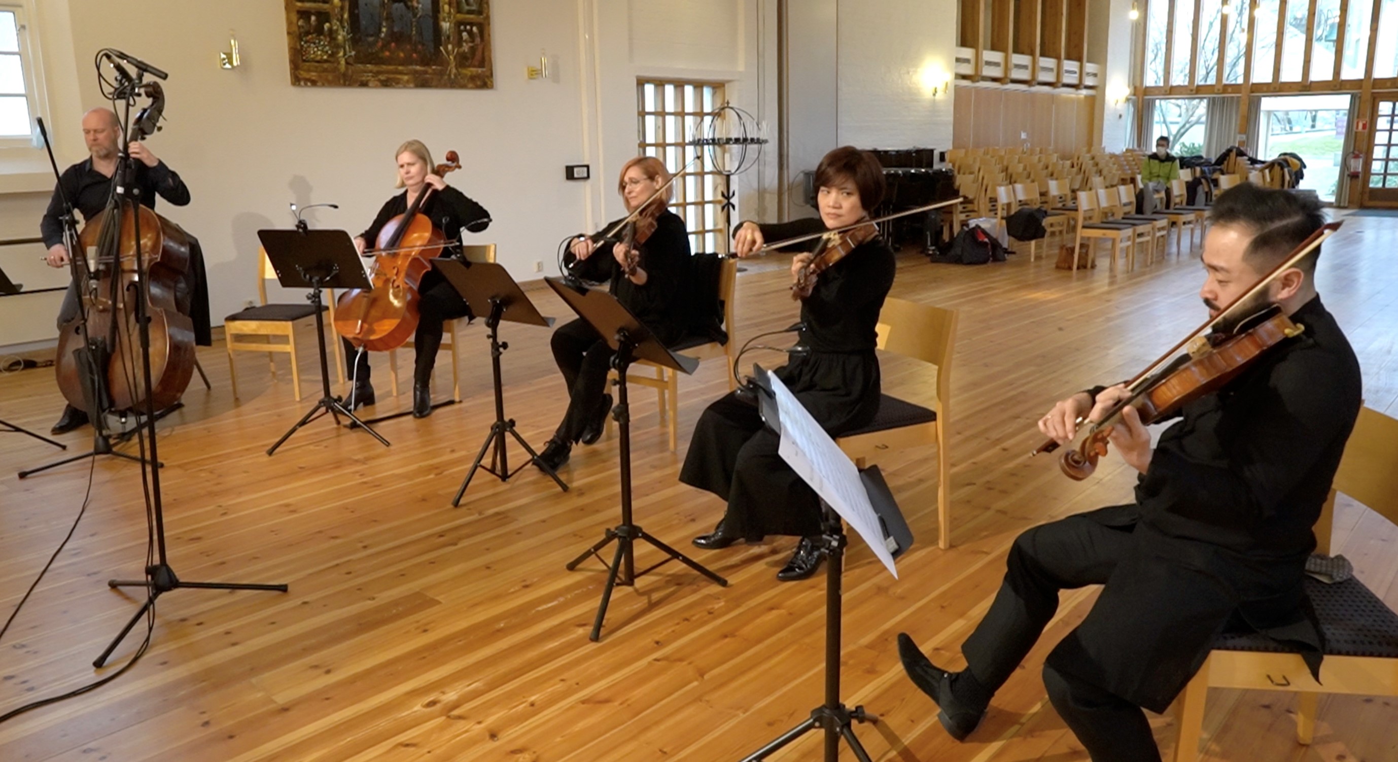 Innspilling av påskekonsert i Fridalen kirke