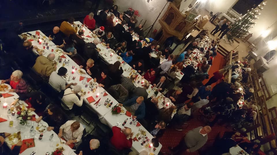 Julaften i Korskirken. Foto: Tine Wahlstrøm