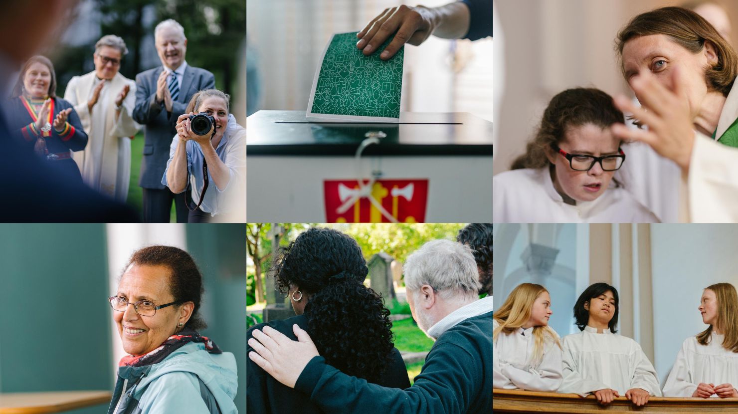 Kirken betyr mye for mange! Ved å stemme i kirkevalget, bidrar du til at kirken er en demokratisk folkekirke. 