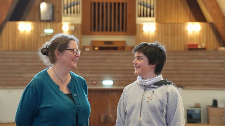 13-åring debuterer med orgelkonsert i Biskopshavn