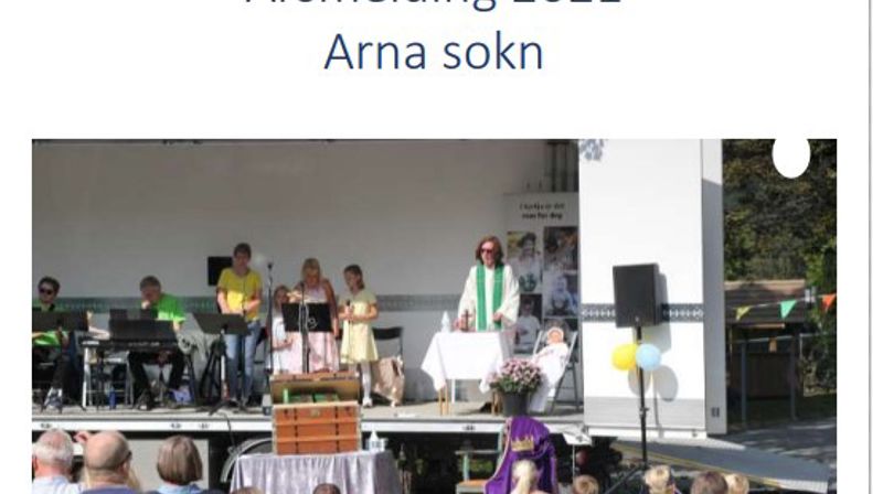 Gudsteneste og årsmøte 13. mars