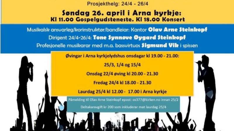 Arna Gospelprosjekt # 2 (avlyst)