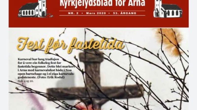 Årsmelding og nytt kyrkjelydsblad