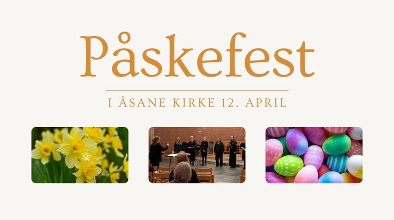 Påskefest i Åsane kirke 12 april