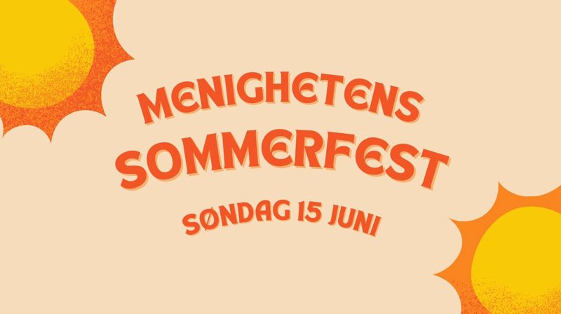 Menighetens sommerfest