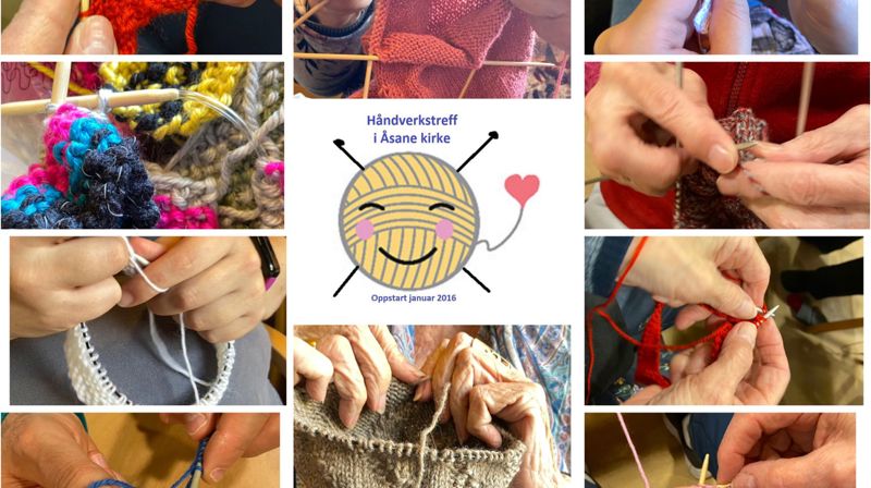 Håndverkstreff i Åsane kirke