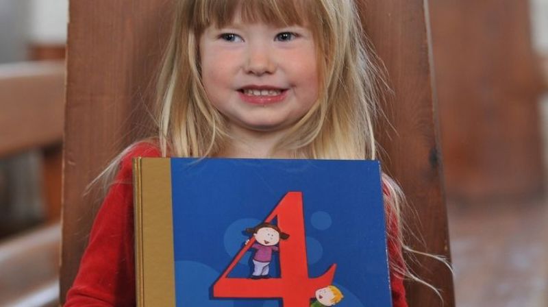 Utdeling av 4-års bok