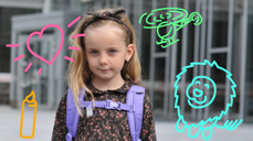 Ta med førsteklassingen til skolestartsmarkering i kirken helgen 21-22 august. Foto: Gyrid Cecilie Nygaard.