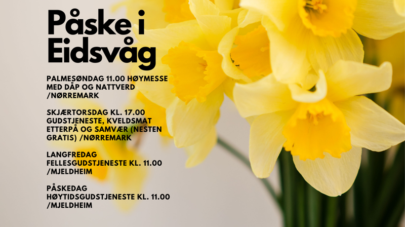 Påske i Eidsvåg Kirke