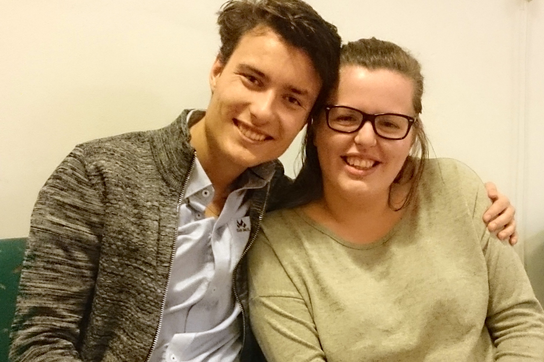 – Vi ønsker å invitere til kjekke opplevelser på våre klubbkvelder i Eidsvåg kirke, sier Nora Marie Bore og Sander Nesse.