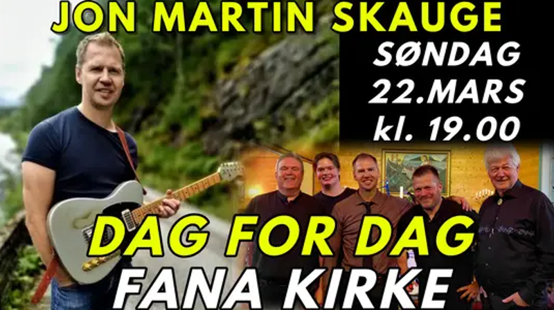 Konsert: Jon Martin Skauge "Dag for dag"