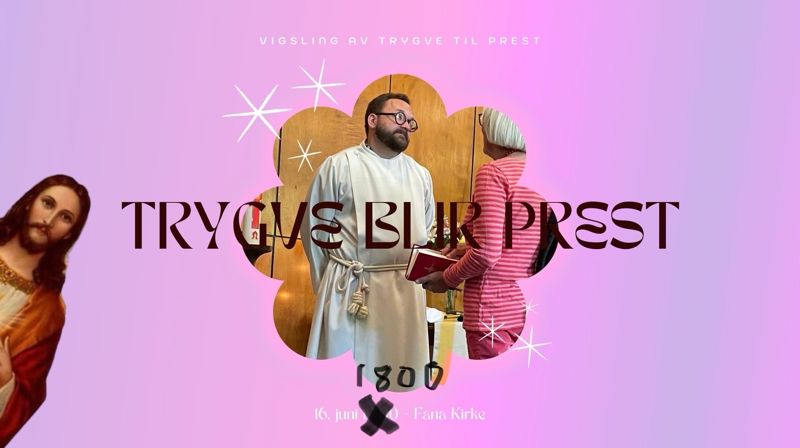 Vigslingsgudstjeneste søndag 16. juni