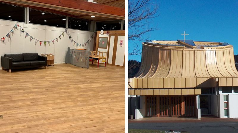 I Fyllingsdalen kan du leie våre lokaler til dåp, minnesamvær, konfirmasjonsbesøk og mer.