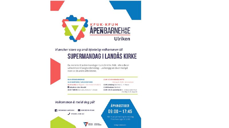 Supermandag i Landås kirke