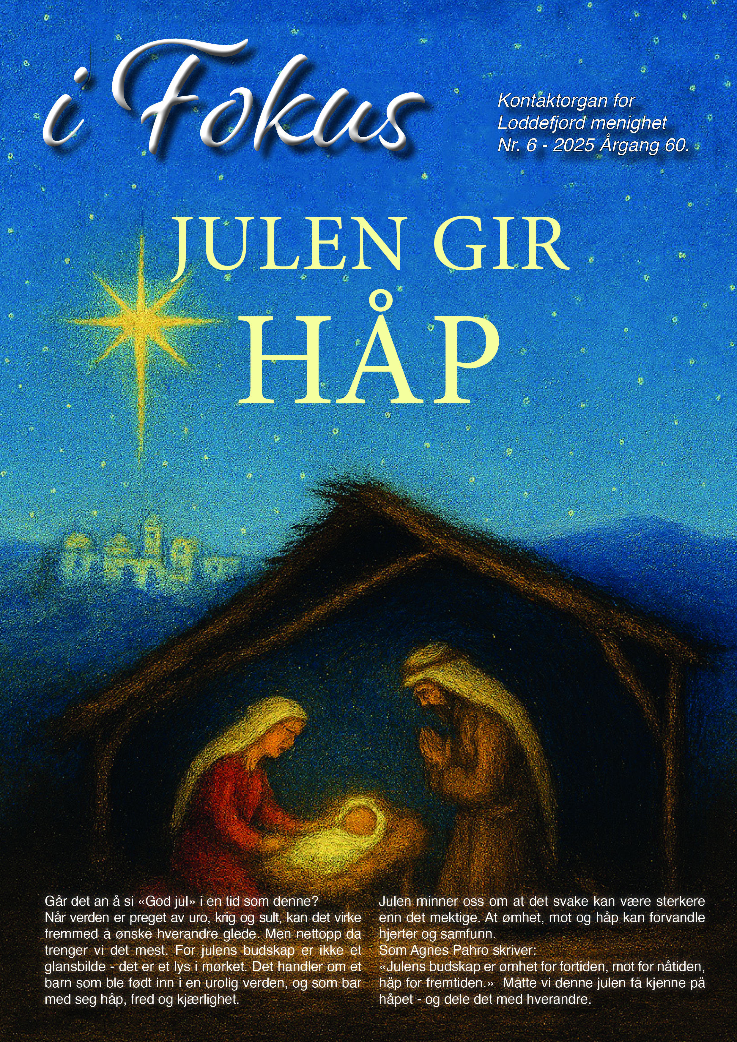 Nytt menighetsblad desember 2025