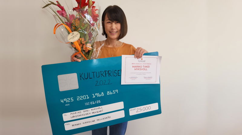Kulturpris til Mariko!
