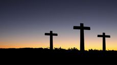 Ill.bilde; Korsene på Golgata