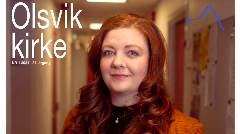 Forside av menighetsblad