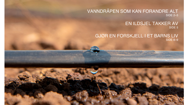 Forside av menighetsblad