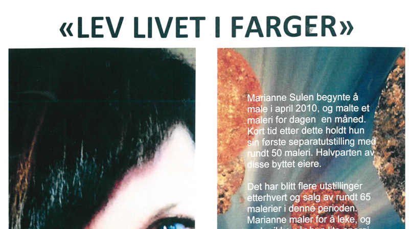 Lev livet i farger. Presentasjon av utstillingen søndag 13.januar kl 1230