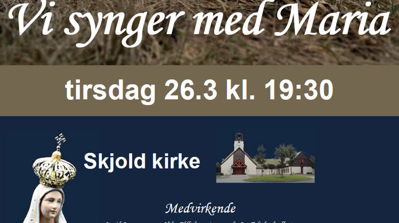 Konsert med koret Cantus og venner: Vi synger med Maria