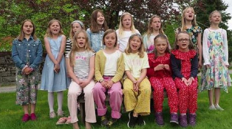 Jentekoret i Korskulen i Førde