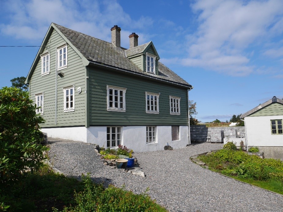 Hauen. Anne Margit og Asbjørn sitt landsted