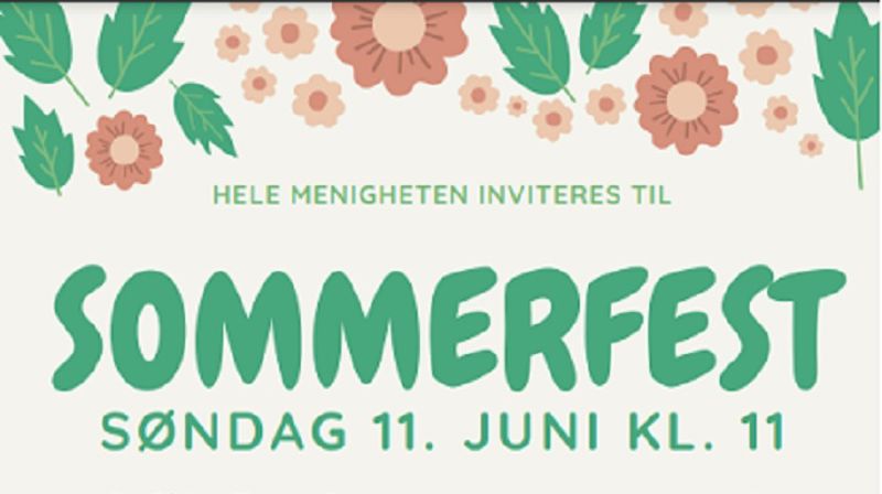 Sommerfest for hele menigheten