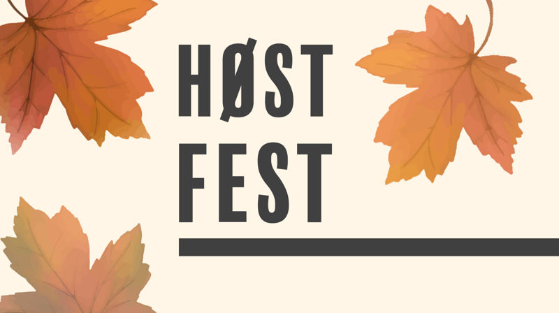 Velkommen til høstfest!