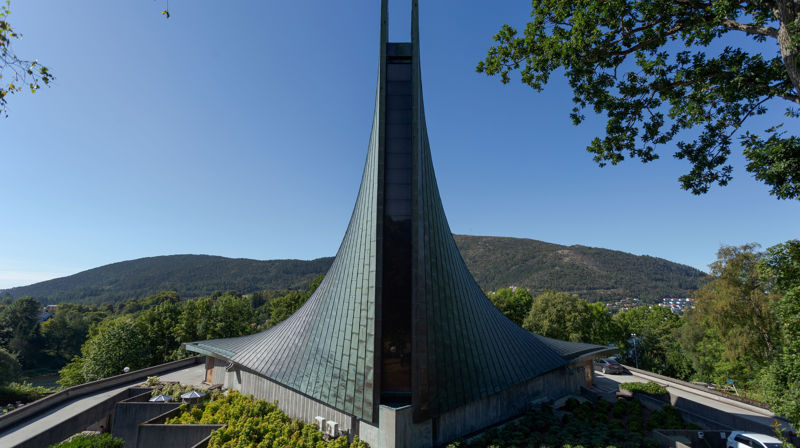Slettebakken kirke - foto av Lars Kristian Steen